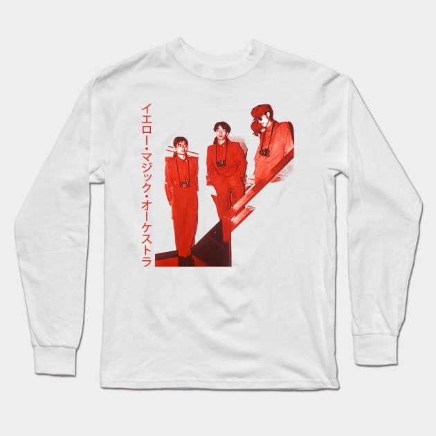 Yellow Magic Orchestra -- Fan Art Design Long Sleeve T-Shirt by unknown_pleasures